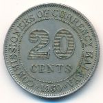 Малайя, 20 центов (1950 г.)