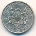Кения, 50 центов (1966 г.)