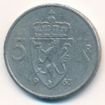 Норвегия, 5 крон (1963 г.)