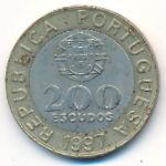 Португалия, 200 эскудо (1997 г.)