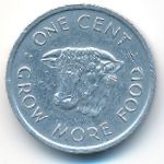Seychelles, 1 cent, 1972