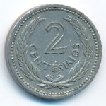 Уругвай, 2 сентесимо (1953 г.)