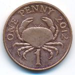 Гернси, 1 пенни (2012 г.)