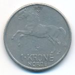 Норвегия, 1 крона (1971 г.)