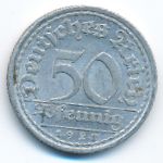 Веймарская республика, 50 пфеннигов (1921 г.)