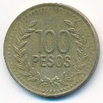 Colombia, 100 pesos, 1994