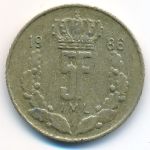 Luxemburg, 5 francs, 1986