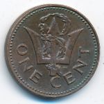 Barbados, 1 cent, 1980
