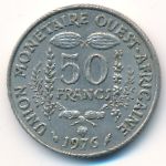 Западная Африка, 50 франков (1976 г.)