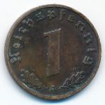 Третий Рейх, 1 рейхспфенниг (1937 г.)