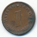 Третий Рейх, 1 рейхспфенниг (1939 г.)