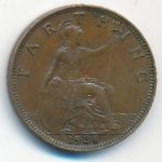 Великобритания, 1 фартинг (1936 г.)