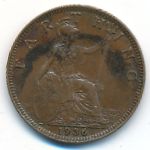 Великобритания, 1 фартинг (1936 г.)