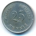 Finland, 25 pennia, 1937