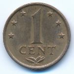 Antilles, 1 cent, 1977