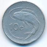 Мальта, 10 центов (1986 г.)