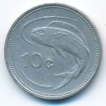 Мальта, 10 центов (1986 г.)
