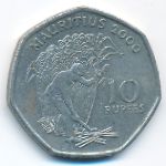 Маврикий, 10 рупий (2000 г.)