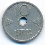 Норвегия, 10 эре (1924 г.)