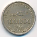 Турция, 100000 лир (1999 г.)