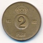 Швеция, 2 эре (1966 г.)