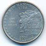 США, 1/4 доллара (2000 г.)