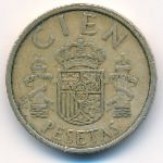 Spain, 100 pesetas, 1985