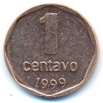 Аргентина, 1 сентаво (1999 г.)
