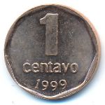 Аргентина, 1 сентаво (1999 г.)