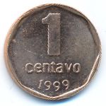 Аргентина, 1 сентаво (1999 г.)