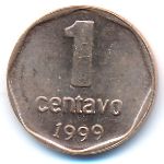 Аргентина, 1 сентаво (1999 г.)