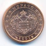 Монако, 1 евроцент (2001 г.)