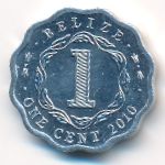 Belize, 1 cent, 2010
