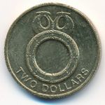 Соломоновы острова, 2 доллара (2012 г.)