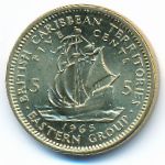 East Caribbean States, 5 cents, 1965