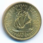 East Caribbean States, 5 cents, 1965