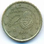 Spain, 10 euro cent, 1999