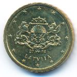 Latvia, 10 euro cent, 2014