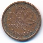 Канада, 1 цент (2008 г.)
