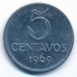 Бразилия, 5 сентаво (1969 г.)