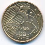 Бразилия, 25 сентаво (2002 г.)