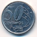 Бразилия, 50 сентаво (2002 г.)
