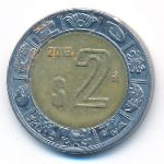 Мексика, 2 песо (2013 г.)