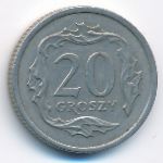 Польша, 20 грошей (1992 г.)