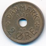 Дания, 2 эре (1931 г.)