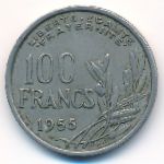 Франция, 100 франков (1954–1955 г.)