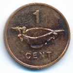 Соломоновы острова, 1 цент (1977–1978 г.)
