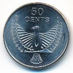 Соломоновы острова, 50 центов (2012 г.)
