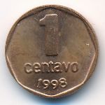 Аргентина, 1 сентаво (1998 г.)