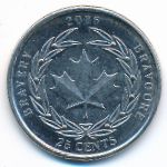 Канада, 25 центов (2006 г.)